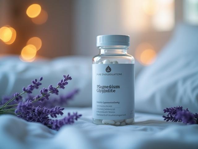 Magnesium Glycinate supplement bottle